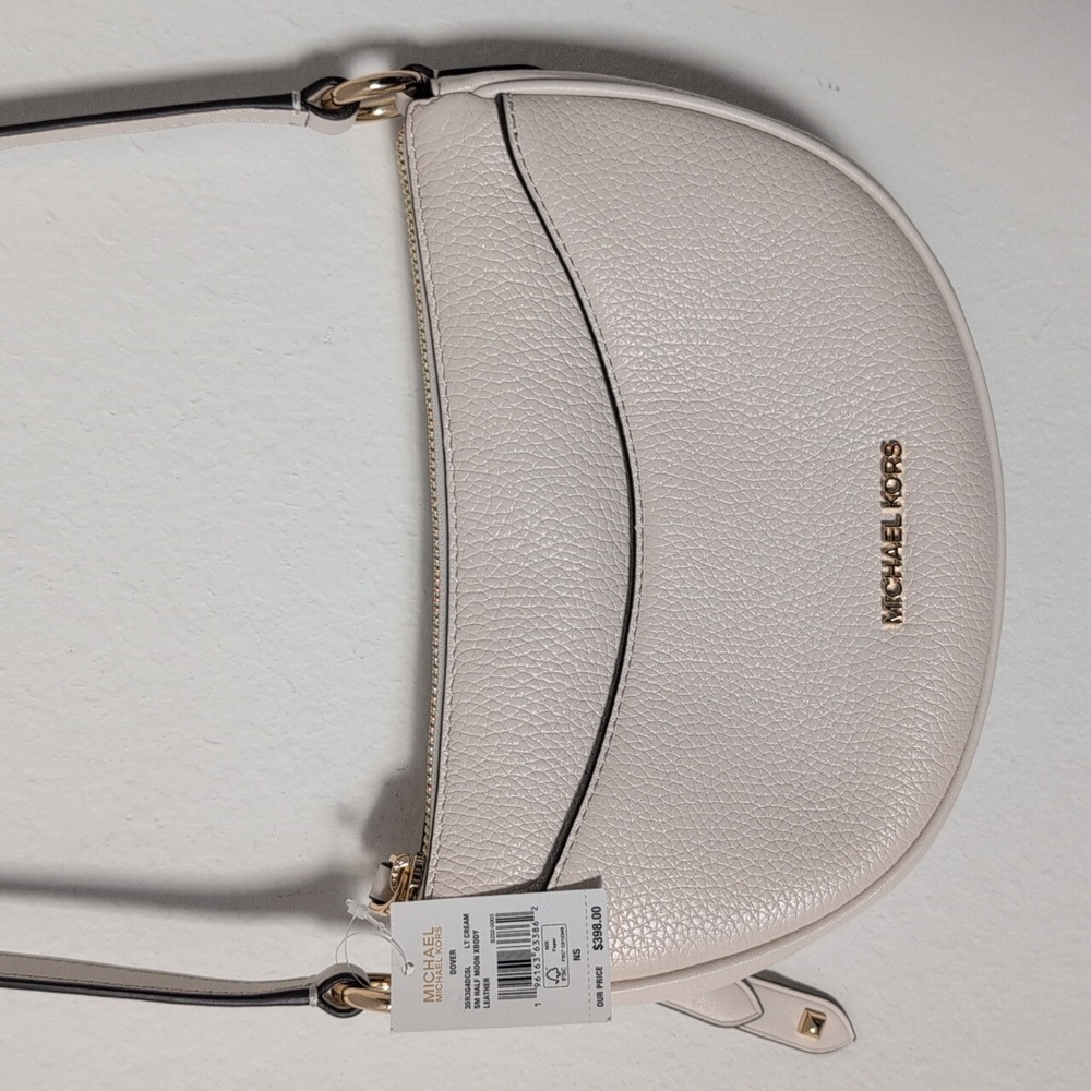 NWT Michael Kors Dover Small Leather Crossbody Bag - Picture 6 of 7